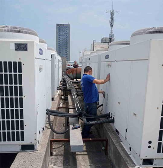 祥符中央空调制热和不制冷系统维修方法